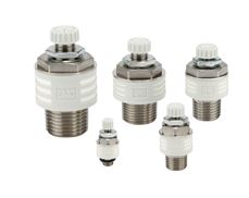 ตัวปรับแรงลม Metering valve with silencer asn2 smc